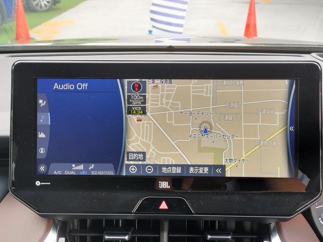 ハリアー Ｚ　ＪＢＬサウンド／ハーフレザーシート／デジタルインナーミラー／衝突軽減／純正ナビ／バックカメラ／ＥＴＣ２．０／クルーズコントロール／パワーゲート／電動シート／ＢＳＭ／ＨＵＤ／ブレーキホールド（9枚目）