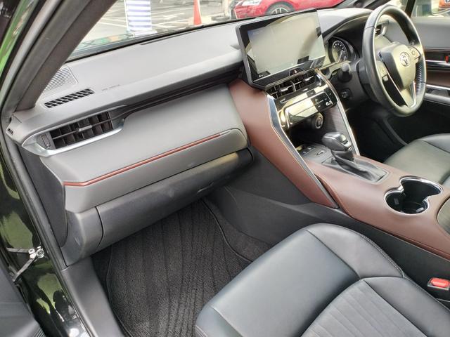 ハリアー Ｚ　ＪＢＬサウンド／ハーフレザーシート／デジタルインナーミラー／衝突軽減／純正ナビ／バックカメラ／ＥＴＣ２．０／クルーズコントロール／パワーゲート／電動シート／ＢＳＭ／ＨＵＤ／ブレーキホールド（41枚目）