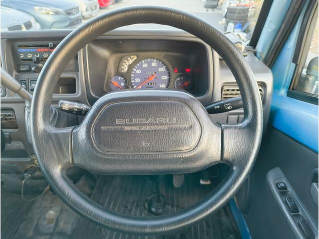 サンバーバン ＶＣプラス　ハイルーフ　５ＭＴ　ドライブレコーダー　両側スライドドア　エアコン　パワーウインドウ　パワーステアリング　集中ロック　４ナンバー　４人乗り　１３インチアルミホイール　禁煙車！（12枚目）