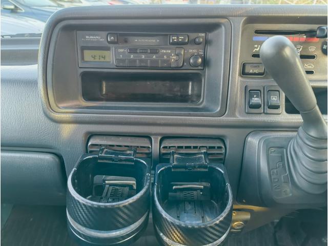 サンバーバン ＶＣプラス　ハイルーフ　５ＭＴ　ドライブレコーダー　両側スライドドア　エアコン　パワーウインドウ　パワーステアリング　集中ロック　４ナンバー　４人乗り　１３インチアルミホイール　禁煙車！（15枚目）