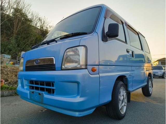 サンバーバン ＶＣプラス　ハイルーフ　５ＭＴ　ドライブレコーダー　両側スライドドア　エアコン　パワーウインドウ　パワーステアリング　集中ロック　４ナンバー　４人乗り　１３インチアルミホイール　禁煙車！（28枚目）