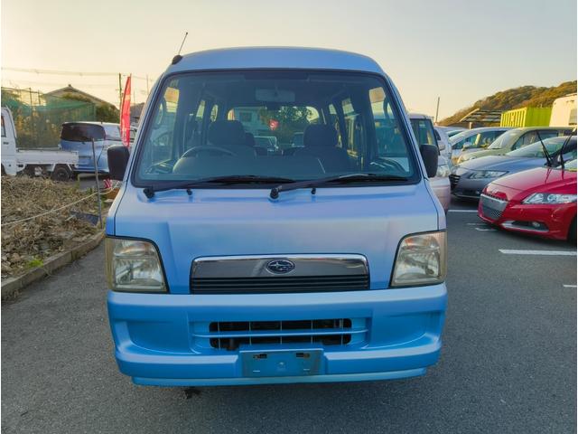 サンバーバン ＶＣプラス　ハイルーフ　５ＭＴ　ドライブレコーダー　両側スライドドア　エアコン　パワーウインドウ　パワーステアリング　集中ロック　４ナンバー　４人乗り　１３インチアルミホイール　禁煙車！（30枚目）