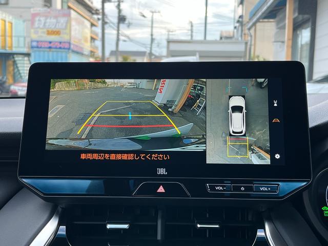 ハリアーＰＨＥＶ 　レーンアシストキープ　障害物センサー　運転席助手席エアバック　全周囲カメラ　モニターブラインドスポット　オートマチックハイビーム　ディスプレイオーディオ　シートエアコン　シートヒーター　サンルーフ　フ（21枚目）