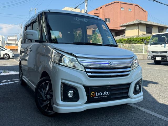 スペーシアカスタム ＸＳターボ　電格ミラー・全周囲カメラ・Ｂｌｕｅｔｏｏｔｈ・純正ＡＷ・クルコン・両側電動スライドドア・シートヒートター・ＨＩＤヘッドライト・スマートキー・ベンチシート（21枚目）