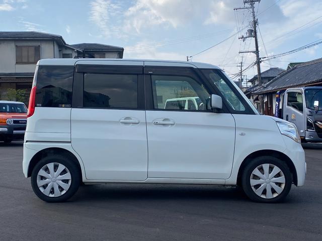 スペーシア X 片側パワースライドドア・プッシュスタート・ETC・社外ナビ・アイドリングストップ(17枚目)