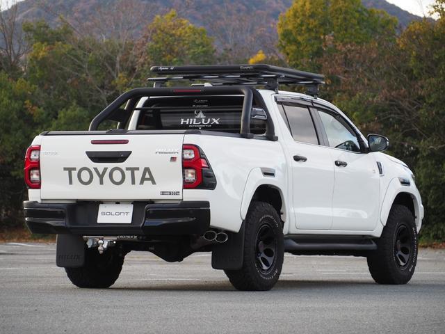 ハイラックス Z GRスポーツ 1オーナー車 MCLIMBコンプリート 未使用ヒッチメンバーSOREX スポーツバー シャッタートノカバー デュアルサイドマフラー ヘッドライナー 純正8型ディスプレイオーディオ パノラミックビュー(6枚目)