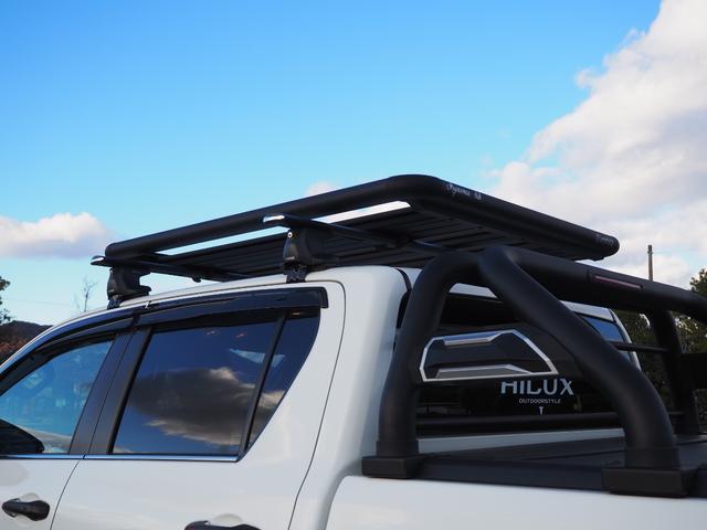 ハイラックス Z GRスポーツ 1オーナー車 MCLIMBコンプリート 未使用ヒッチメンバーSOREX スポーツバー シャッタートノカバー デュアルサイドマフラー ヘッドライナー 純正8型ディスプレイオーディオ パノラミックビュー(12枚目)