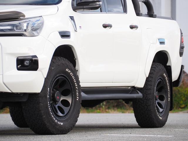 ハイラックス Z GRスポーツ 1オーナー車 MCLIMBコンプリート 未使用ヒッチメンバーSOREX スポーツバー シャッタートノカバー デュアルサイドマフラー ヘッドライナー 純正8型ディスプレイオーディオ パノラミックビュー(18枚目)