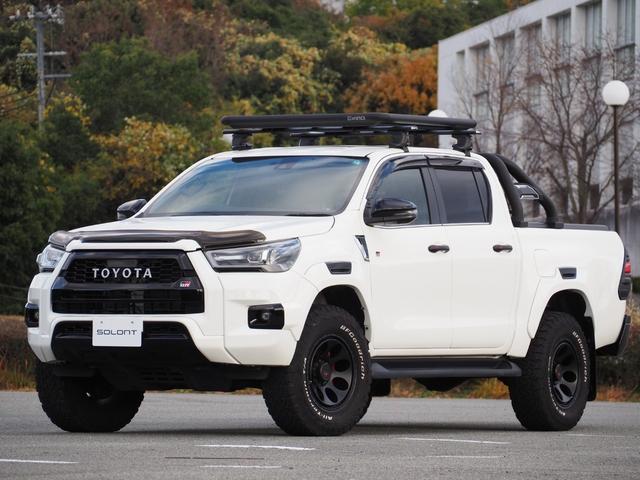 ハイラックス Z GRスポーツ 1オーナー車 MCLIMBコンプリート 未使用ヒッチメンバーSOREX スポーツバー シャッタートノカバー デュアルサイドマフラー ヘッドライナー 純正8型ディスプレイオーディオ パノラミックビュー(64枚目)