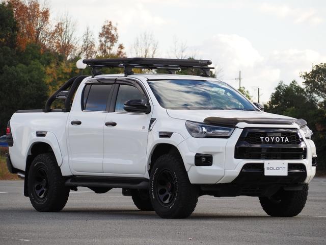 ハイラックス Z GRスポーツ 1オーナー車 MCLIMBコンプリート 未使用ヒッチメンバーSOREX スポーツバー シャッタートノカバー デュアルサイドマフラー ヘッドライナー 純正8型ディスプレイオーディオ パノラミックビュー(67枚目)