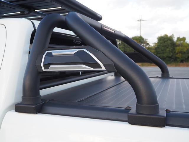 ハイラックス Z GRスポーツ 1オーナー車 MCLIMBコンプリート 未使用ヒッチメンバーSOREX スポーツバー シャッタートノカバー デュアルサイドマフラー ヘッドライナー 純正8型ディスプレイオーディオ パノラミックビュー(77枚目)