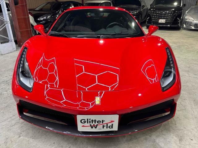 488GTB ベースグレード 左ハンドル ナビ クリアランスソナー AT HID スマートキー アルミホイール パワーシート ABS Bluetooth エアコン パワーウィンドウ(3枚目)