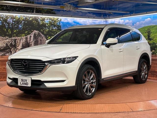 ＣＸ－８ ２５Ｓ　Ｌパッケージ　７人乗り　８インチナビ　全周囲カメラ　衝突被害軽減システム　レーダークルーズ　禁煙車　電動リアゲート　レザーシート　前席シートエアコン　ドラレコ　コーナーセンサー　スマートキー　ＬＥＤヘッド（22枚目）