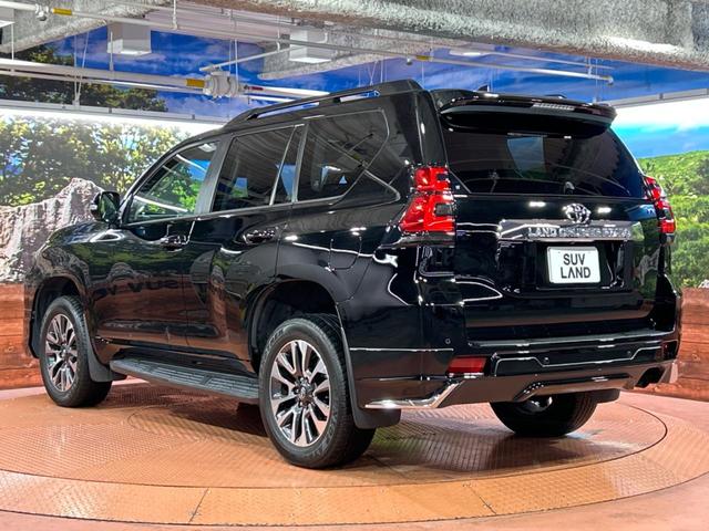 ランドクルーザープラド TX Lパッケージ サンルーフ モデリスタエアロ 7人乗り 純正9インチナビ付ディスプレイオーディオ 全周囲カメラ ブラインドスポットモニター レーダークルーズコントロール 黒革シート シートベンチレーション(34枚目)