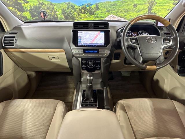 ランドクルーザープラド TZ-G 7人乗り サンルーフ BIG-X9型ナビ バックカメラ トヨタセーフティセンス レーダークルーズ 100V電源 パワーシート シートヒーター ドライブレコーダー スマートキー ETC LEDヘッド(2枚目)