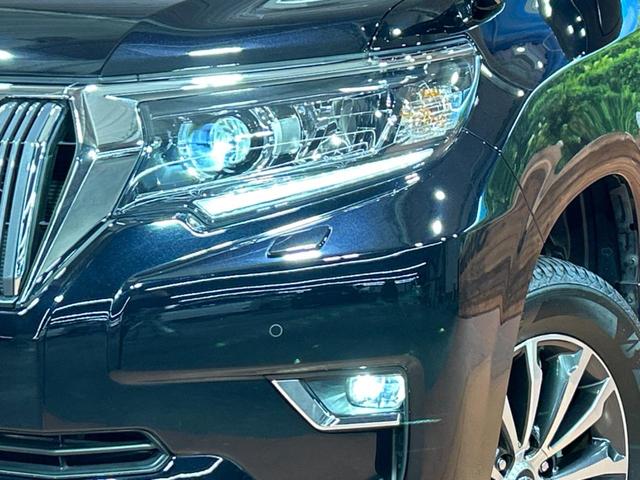 ランドクルーザープラド TZ-G 7人乗り サンルーフ BIG-X9型ナビ バックカメラ トヨタセーフティセンス レーダークルーズ 100V電源 パワーシート シートヒーター ドライブレコーダー スマートキー ETC LEDヘッド(13枚目)