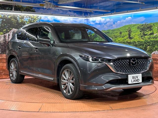 ＣＸ－８ ＸＤ　エクスクルーシブモード　４ＷＤ　ターボ　純正１０．２５型ディスプレイ　全周囲カメラ　ＢＯＳＥサウンド　衝突被害軽減システム　レーダークルーズ　レザーシート　前席シートエアコン　ドラレコ　コーナーセンサー　ＬＥＤヘッド（17枚目）