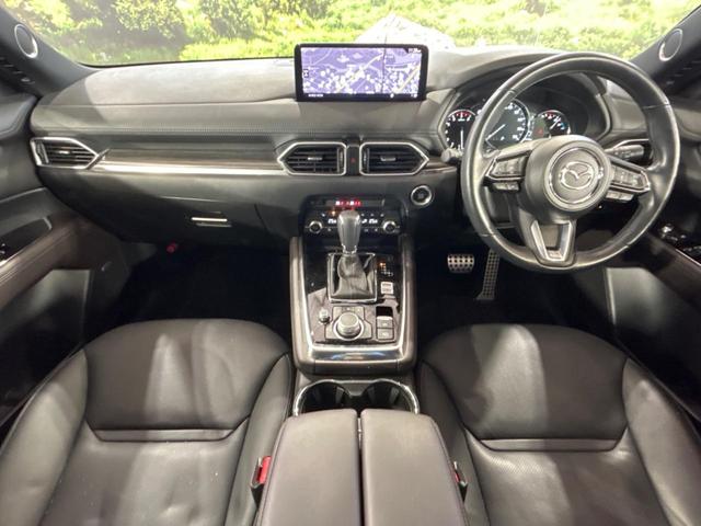 ＣＸ－８ ２５Ｓ　Ｌパッケージ　サンルーフ　１０．２５インチマツダコネクトナビ　全周囲カメラ　ＢＯＳＥサウンド　衝突被害軽減システム　レーダークルーズ　禁煙車　電動リアゲート　レザーシート　前席シートエアコン　ドラレコ（2枚目）