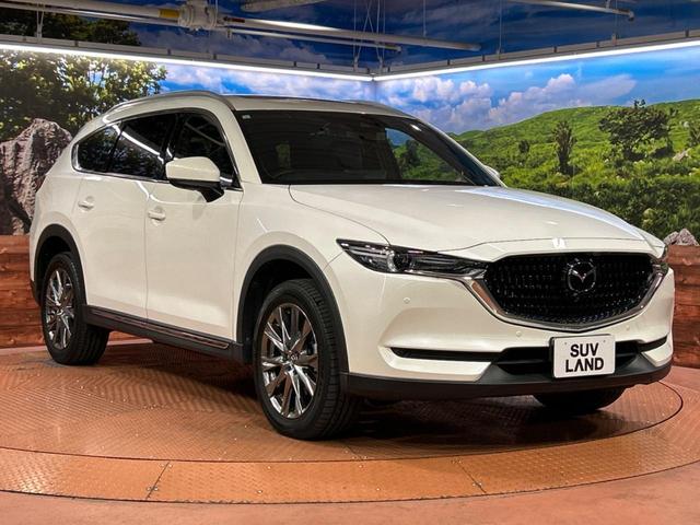 ＣＸ－８ ２５Ｓ　Ｌパッケージ　サンルーフ　１０．２５インチマツダコネクトナビ　全周囲カメラ　ＢＯＳＥサウンド　衝突被害軽減システム　レーダークルーズ　禁煙車　電動リアゲート　レザーシート　前席シートエアコン　ドラレコ（17枚目）
