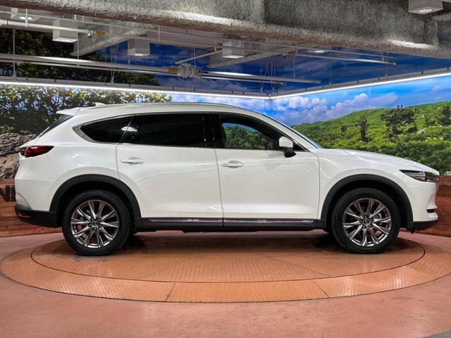 ＣＸ－８ ２５Ｓ　Ｌパッケージ　サンルーフ　１０．２５インチマツダコネクトナビ　全周囲カメラ　ＢＯＳＥサウンド　衝突被害軽減システム　レーダークルーズ　禁煙車　電動リアゲート　レザーシート　前席シートエアコン　ドラレコ（39枚目）