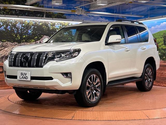 ランドクルーザープラド TX Lパッケージ 4WD メーカーナビ 7人乗り サンルーフ 全周囲カメラ 衝突被害軽減システム レーダークルーズ 禁煙車 レザーシート 前席シートエアコン ドラレコ コーナーセンサー LEDヘッド ルーフレール(65枚目)