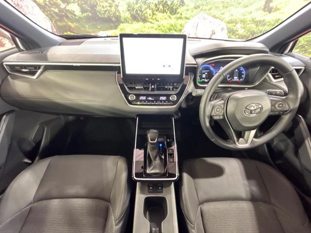 カローラクロス ハイブリッド Z ガラスルーフ 純正10.5インチディスプレイオーディオ バックカメラ トヨタセーフティセンス 禁煙車 レーダークルーズコントロール シートベンチレーション LEDヘッドライト フルセグ(2枚目)