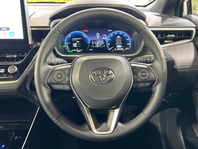 カローラクロス ハイブリッド Z ガラスルーフ 純正10.5インチディスプレイオーディオ バックカメラ トヨタセーフティセンス 禁煙車 レーダークルーズコントロール シートベンチレーション LEDヘッドライト フルセグ(11枚目)