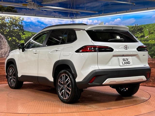 カローラクロス ハイブリッド Z ガラスルーフ 純正10.5インチディスプレイオーディオ バックカメラ トヨタセーフティセンス 禁煙車 レーダークルーズコントロール シートベンチレーション LEDヘッドライト フルセグ(35枚目)