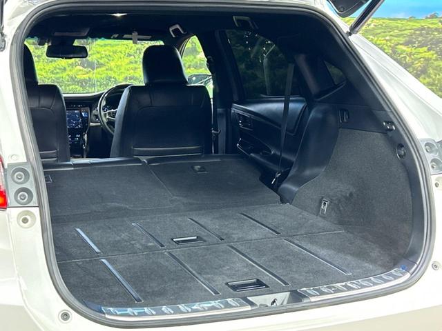 ハリアー プレミアム モデリスタエアロ ALPINE10型ナビ バックカメラ 衝突被害軽減システム レーダークルーズ 禁煙車 パワーバックドア ETC レーンキープ ハーフレザーシート パワーシート クリアランスソナー(31枚目)