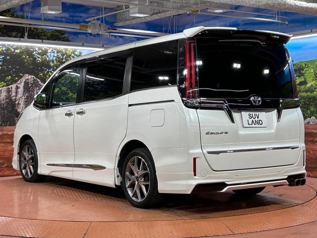 エスクァイア Gi プレミアムパッケージ ブラックテーラード 両側電動ドア SDナビ 後席モニター バックカメラ 衝突被害軽減システム 禁煙車 ハーフレザーシート ドラレコ コーナーセンサー スマートキー LEDヘッド ビルトインETC クルコン(25枚目)