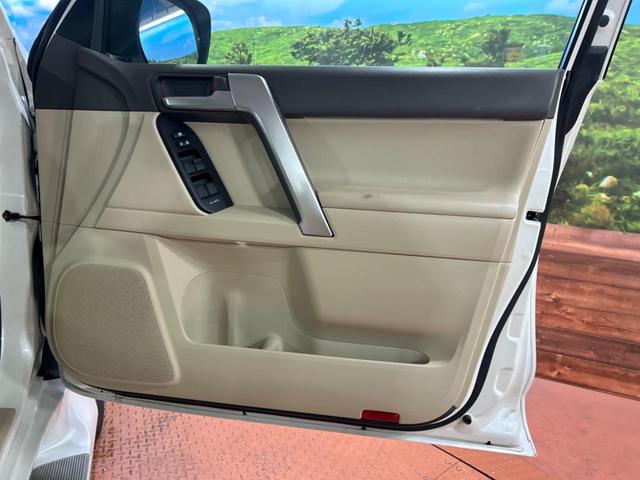 ランドクルーザープラド TX Lパッケージ サンルーフ モデリスタエアロ 7人乗り 純正9インチナビ付ディスプレイオーディオ 全周囲カメラ トヨタセーフティセンス ブラインドスポットモニター レーダークルーズ 禁煙車 ベージュ革シート(72枚目)