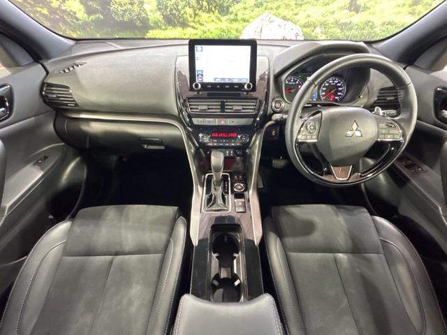 エクリプスクロス ブラックエディション サンルーフ 純正ナビ 全周囲カメラ 衝突被害軽減システム レーダークルーズ 禁煙車 電動リアゲート ハーフレザーシート 全席シートヒーター パワーシート コーナーセンサー スマートキー LEDヘッド(2枚目)