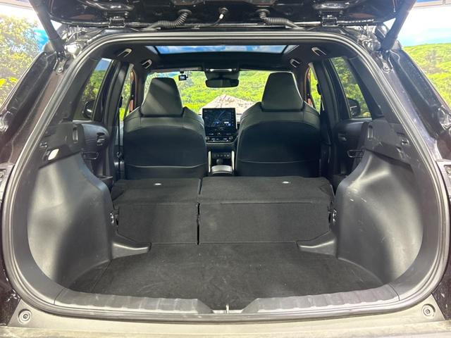 カローラクロス ハイブリッド Z 純正10.5型ナビ ガラスルーフ 全周囲カメラ 衝突被害軽減システム ブラインドスポットモニター レーダークルーズ 禁煙車 電動リアゲート ハーフレザーシート パワーシート ドラレコ シートヒーター(39枚目)