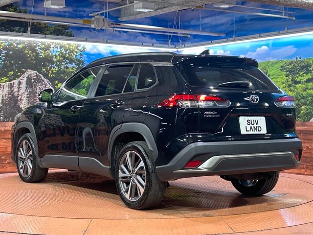 カローラクロス ハイブリッド Z 純正10.5型ナビ ガラスルーフ 全周囲カメラ 衝突被害軽減システム ブラインドスポットモニター レーダークルーズ 禁煙車 電動リアゲート ハーフレザーシート パワーシート ドラレコ シートヒーター(57枚目)