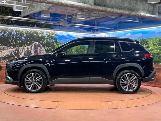 カローラクロス ハイブリッド Z 純正10.5型ナビ ガラスルーフ 全周囲カメラ 衝突被害軽減システム ブラインドスポットモニター レーダークルーズ 禁煙車 電動リアゲート ハーフレザーシート パワーシート ドラレコ シートヒーター(58枚目)