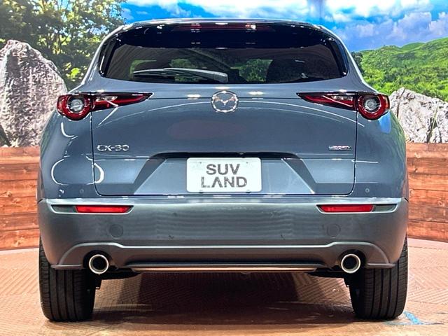 CX-30 X Lパッケージ 純正SDナビ 全周囲カメラ BOSEサウンド 衝突被害軽減システム レーダークルーズ 禁煙車 電動リアゲート レザーシート パワーシート ドラレコ コーナーセンサー スマートキー LEDヘッド(17枚目)