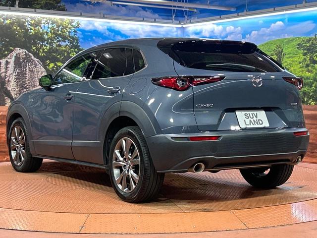CX-30 X Lパッケージ 純正SDナビ 全周囲カメラ BOSEサウンド 衝突被害軽減システム レーダークルーズ 禁煙車 電動リアゲート レザーシート パワーシート ドラレコ コーナーセンサー スマートキー LEDヘッド(58枚目)
