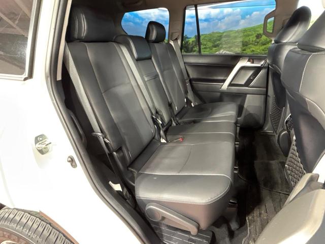 ランドクルーザープラド TX Lパッケージ 4WD フルエアロ 純正9型SDナビ バックカメラ 衝突被害軽減システム レーダークルーズ レザーシート 前席シートエアコン ドラレコ コーナーセンサー スマートキー LEDヘッド ルーフレール(9枚目)