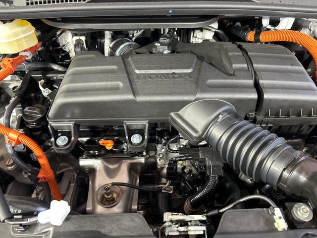 ステップワゴン e:HEVスパーダ 登録済未使用車 純正11型ナビ バックカメラ パワーバックドア 両側パワースライドドア ホンダセンシング ブラインドスポットモニター 前席シートヒーター オットマン LEDヘッド 純正16インチアルミ(18枚目)