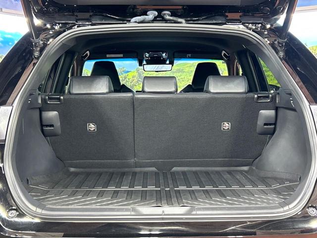 ハリアー G 純正12.3型ディスプレイ バックカメラ 衝突被害軽減装置 レーダークルーズ 禁煙車 電動リアゲート パワーシート ドラレコ コーナーセンサー デジタルインナーミラー ETC2.0 純正18インチAW(46枚目)