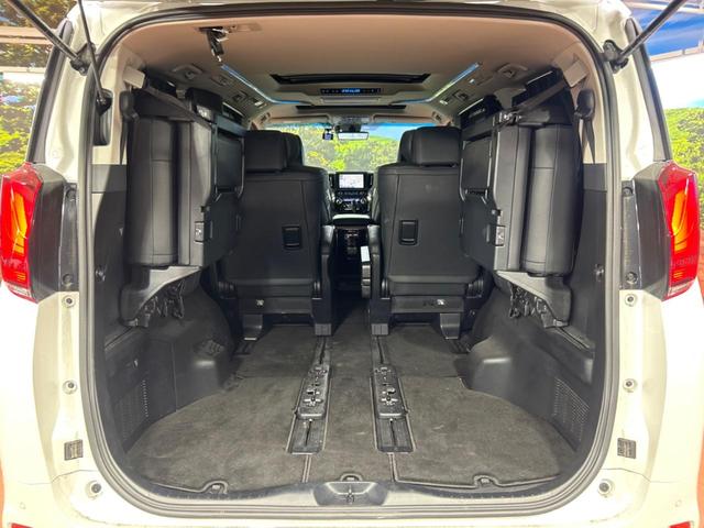 アルファード ２．５Ｓ　Ｃパッケージ　サンルーフ　フリップダウンモニター　純正９インチナビ付ディスプレイオーディオ　デジタルインナーミラー　ブラインドスポットモニター　フルセグ　Ｂｌｕｅｔｏｏｔｈ再生　両側電動スライドドア　電動リアゲート（11枚目）