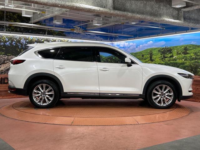 ＣＸ－８ ＸＤプロアクティブ　４ＷＤ　後席モニター　マツダコネクトナビ　全周囲カメラ　衝突被害軽減システム　レーダークルーズ　禁煙車　電動リアゲート　パワーシート　ドラレコ　コーナーセンサー　スマートキー　ＬＥＤヘッド（28枚目）