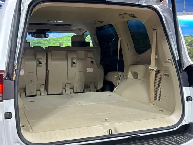 ランドクルーザー ＺＸ　モデリスタエアロ　サンルーフ　後席モニター　ＪＢＬサウンドシステム　１２．３インチナビ　ブラインドスポットモニター　全周囲カメラ　フルセグ　ＬＥＤヘッドライト　白革シート　純正２０インチアルミホイール（51枚目）