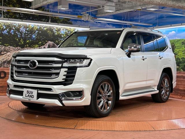 ランドクルーザー ＺＸ　モデリスタエアロ　サンルーフ　後席モニター　ＪＢＬサウンドシステム　１２．３インチナビ　ブラインドスポットモニター　全周囲カメラ　フルセグ　ＬＥＤヘッドライト　白革シート　純正２０インチアルミホイール（69枚目）