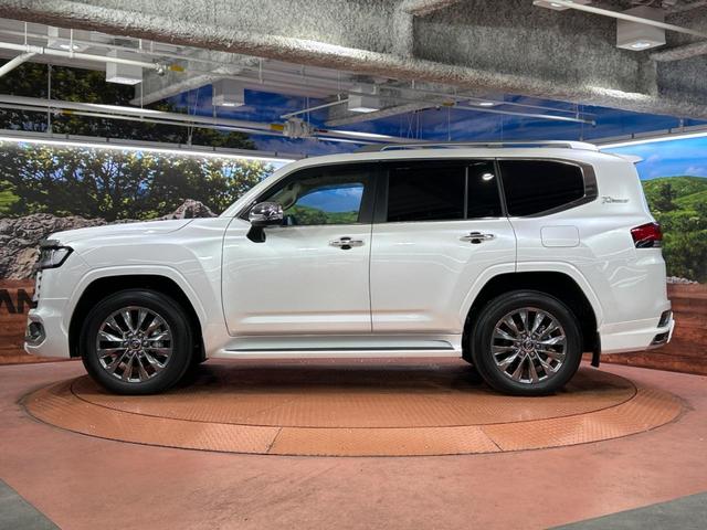 ランドクルーザー ＺＸ　モデリスタエアロ　サンルーフ　後席モニター　ＪＢＬサウンドシステム　１２．３インチナビ　ブラインドスポットモニター　全周囲カメラ　フルセグ　ＬＥＤヘッドライト　白革シート　純正２０インチアルミホイール（72枚目）