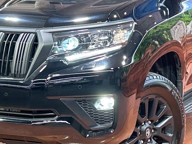 ランドクルーザープラド ＴＸ　Ｌパッケージ　マットブラックエディション　４ＷＤ　サンルーフ　全周囲カメラ　衝突被害軽減システム　レーダークルーズ　禁煙車　レザーシート　前席シートエアコン　ドラレコ　コーナーセンサー　スマートキー　ＬＥＤヘッド　ルーフレール　ＥＴＣ２．０（12枚目）