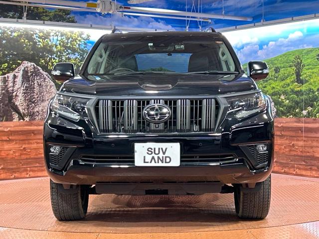 ランドクルーザープラド ＴＸ　Ｌパッケージ　マットブラックエディション　４ＷＤ　サンルーフ　全周囲カメラ　衝突被害軽減システム　レーダークルーズ　禁煙車　レザーシート　前席シートエアコン　ドラレコ　コーナーセンサー　スマートキー　ＬＥＤヘッド　ルーフレール　ＥＴＣ２．０（14枚目）