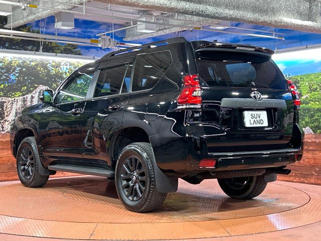 ランドクルーザープラド ＴＸ　Ｌパッケージ　マットブラックエディション　４ＷＤ　サンルーフ　全周囲カメラ　衝突被害軽減システム　レーダークルーズ　禁煙車　レザーシート　前席シートエアコン　ドラレコ　コーナーセンサー　スマートキー　ＬＥＤヘッド　ルーフレール　ＥＴＣ２．０（23枚目）