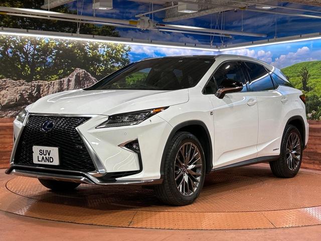 ＲＸ ＲＸ４５０ｈ　Ｆスポーツ　サンルーフ　純正１２．３インチナビ　全周囲カメラ　１００Ｖ電源　衝突被害軽減システム　レーダークルーズ　禁煙車　電動リアゲート　黒レザーシート　前席シートエアコン　ドラレコ　コーナーセンサー（23枚目）