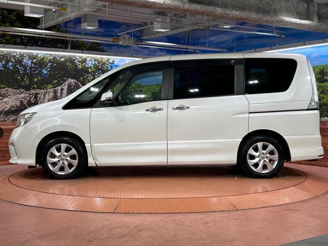 セレナ ハイウェイスター Vセレクション 禁煙車 両側電動スライドドア SDナビ 後席モニター バックカメラ スマートキー HIDヘッド ETC クルコン 純正16インチアルミ オートライト オートエアコン CD DVD再生 フルセグ(56枚目)